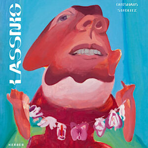 Book cover featuring a painting a self-portait by Maria Lassnig